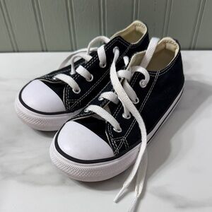 Converse Kids Black and White Sneakers
